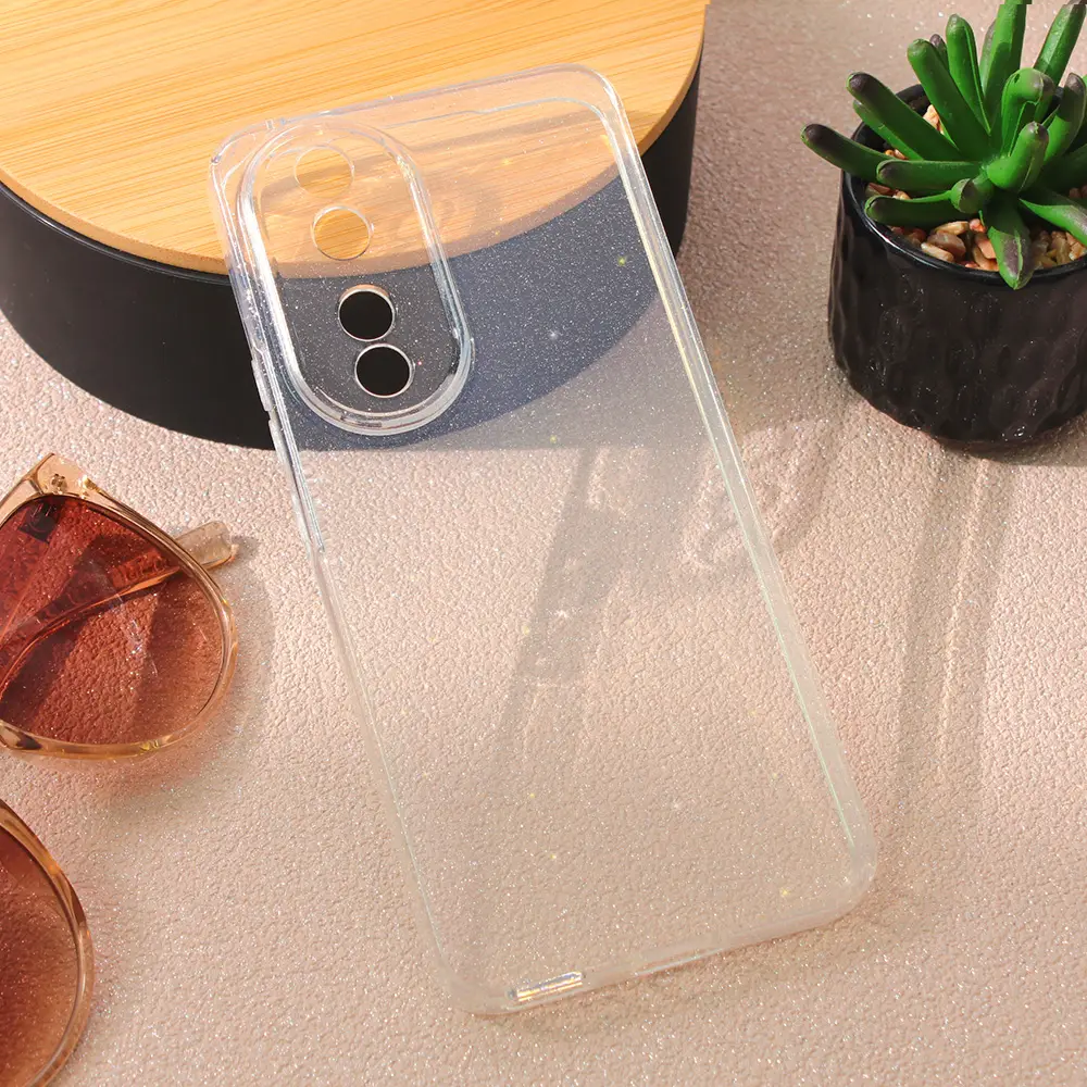 Torbica Sparkle Dust za Honor 90 Transparent