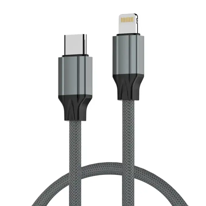 Data Kabl Ldnio Lc441i 30w, Type C na Iphone Lightning Sivi 1M