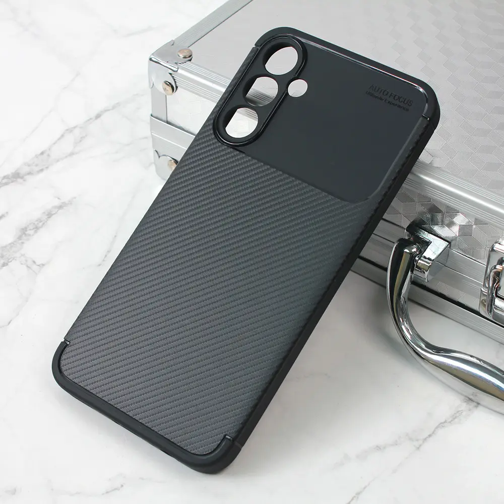 Torbica Defender Carbon za Samsung A156B Galaxy A15 5G Crna