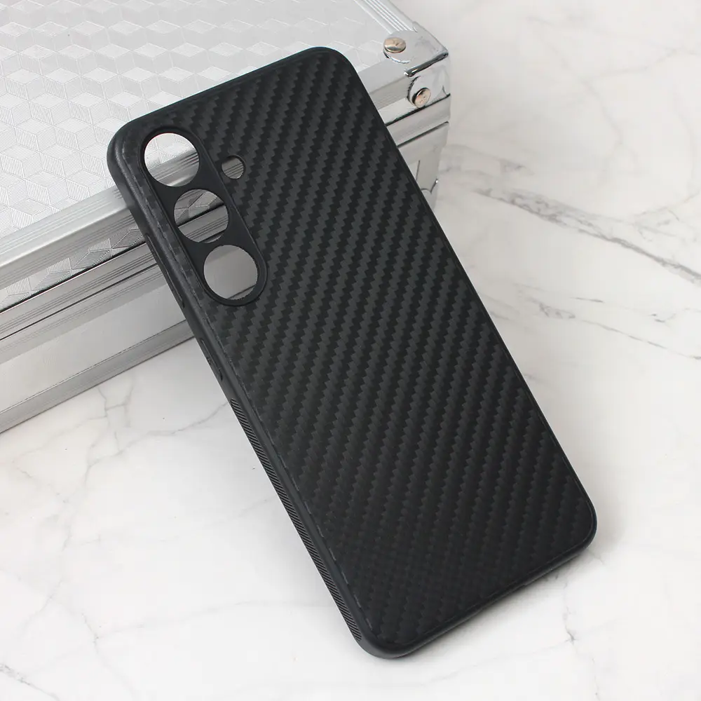 Torbica Carbon Fiber za Samsung S921B Galaxy S24 Crna