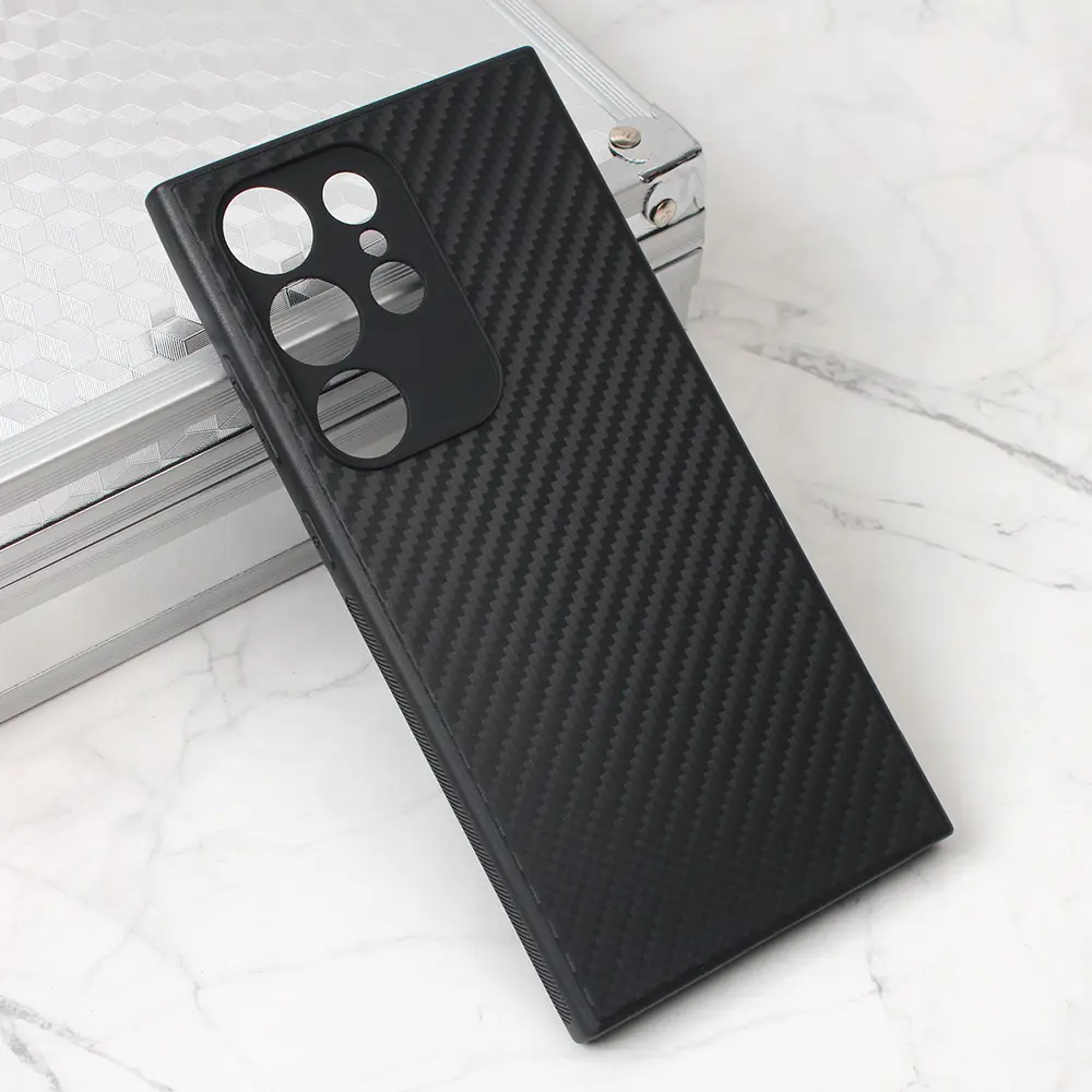 Torbica Carbon Fiber za Samsung S928B Galaxy S24 Ultra Crna