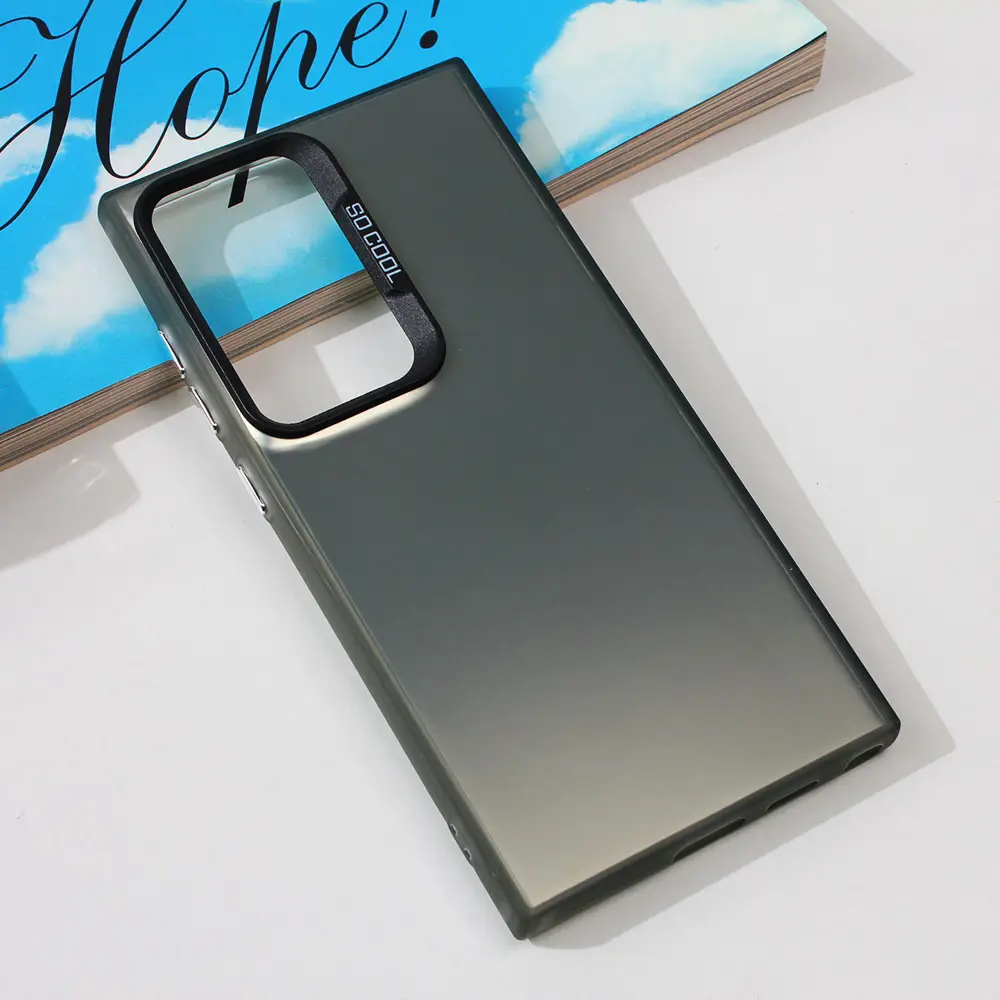 Torbica Clear za Samsung S911B Galaxy S23 Crna