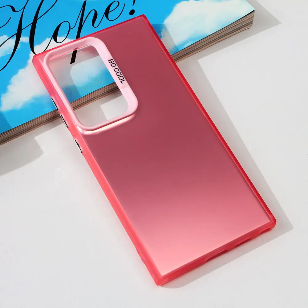 Torbica Clear za Samsung S911B Galaxy S23 Roza