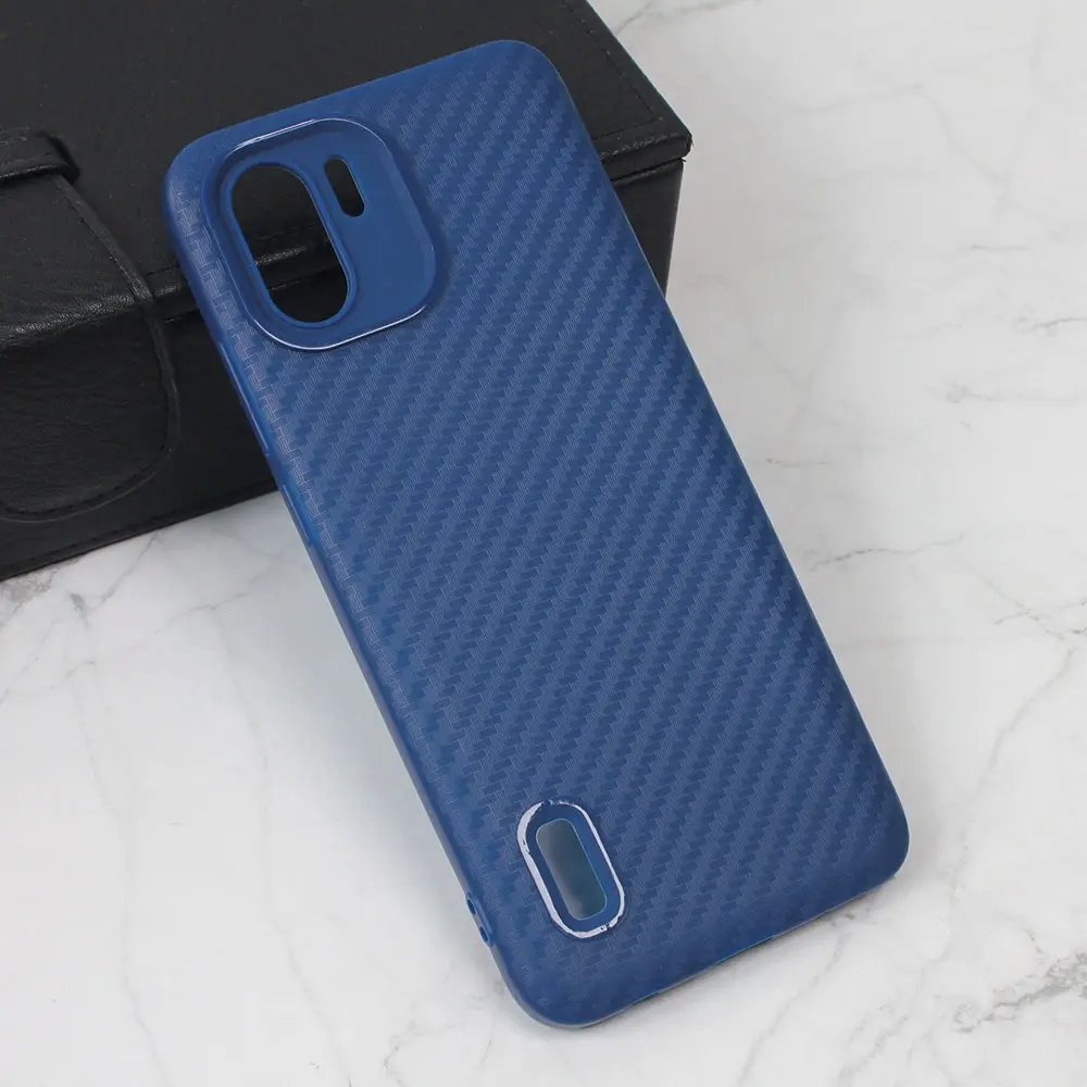 Torbica Carbon Stripe za Xiaomi Redmi A1 Plava