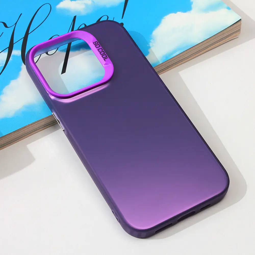 Torbica Clear za Iphone 15 Pro 6.1 Ljubicasta