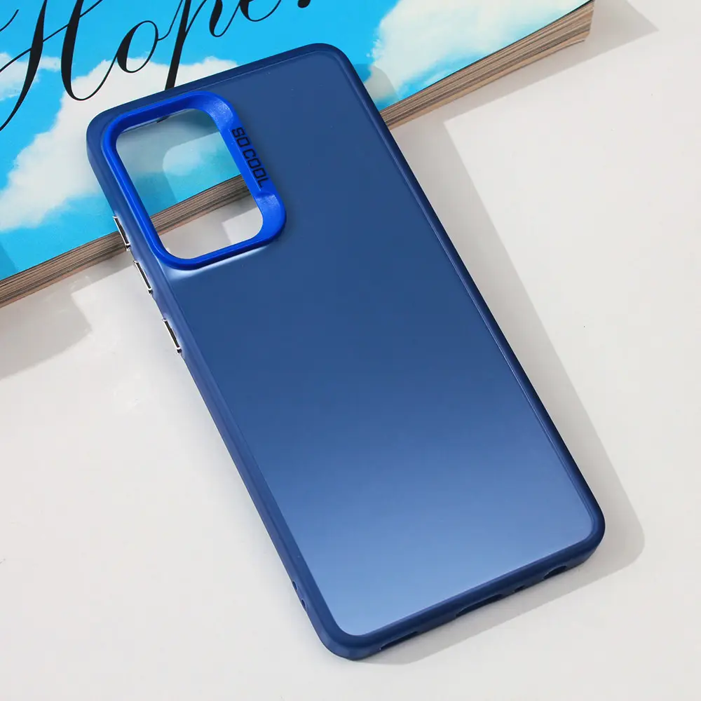 Torbica Clear za Samsung A525f/a526b/a528b Galaxy A52 4g/a52 5g/a52s 5G Plava