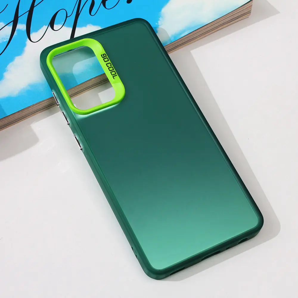Torbica Clear za Samsung A525f/a526b/a528b Galaxy A52 4g/a52 5g/a52s 5G Zelena