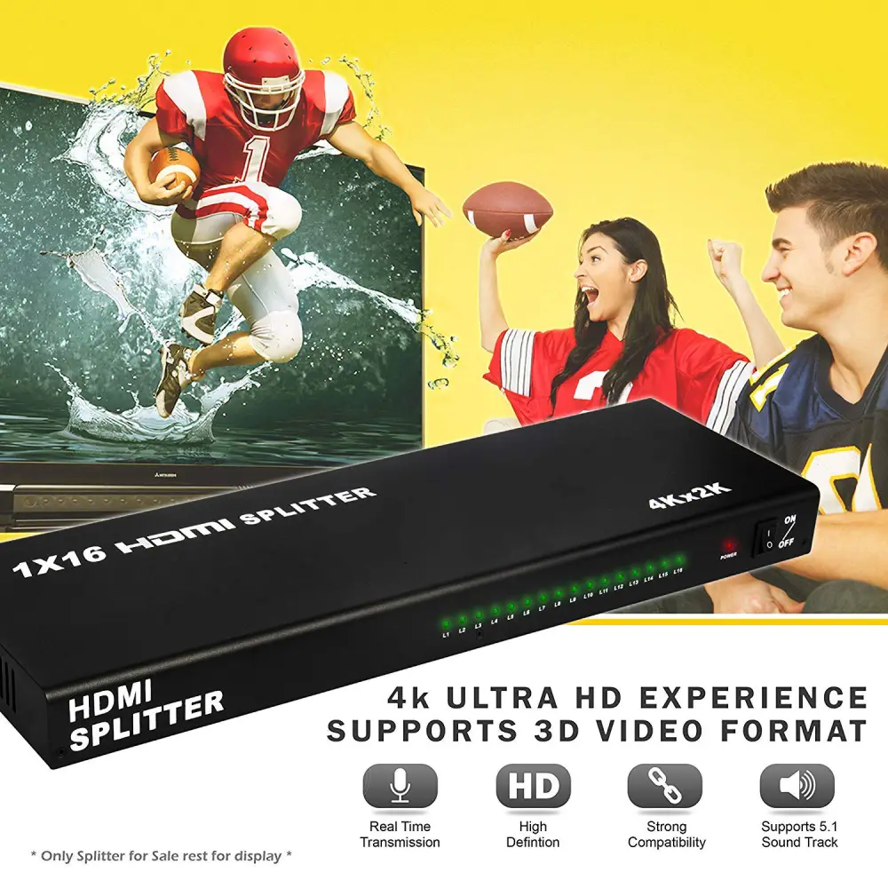 HDMI Switch 16 Porta Jwd-h16