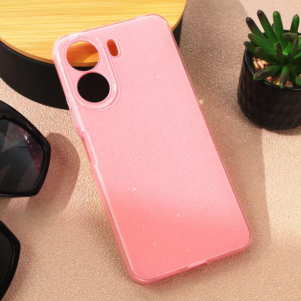 Torbica Sparkle Dust za Xiaomi Redmi 13C Roze