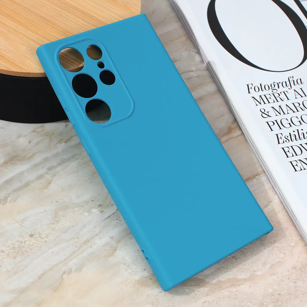 Torbica Teracell Giulietta za Samsung S928B Galaxy S24 Ultra Mat Svetlo Plava