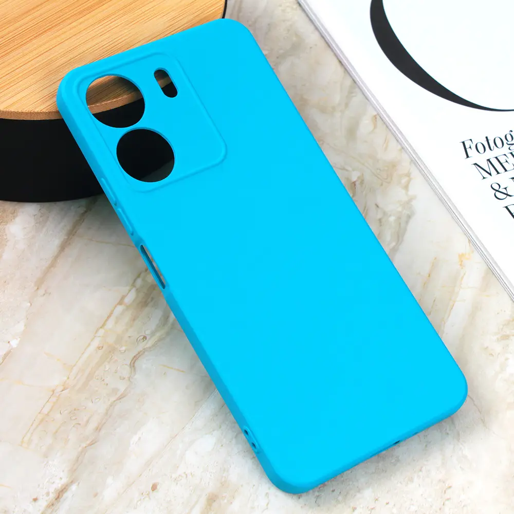 Torbica Teracell Giulietta za Xiaomi Redmi 13C Mat Svetlo Plava