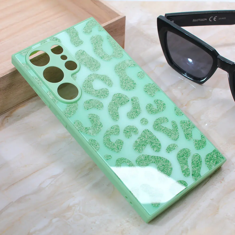 Torbica Shiny Glass za Samsung S928B Galaxy S24 Ultra Svetlo Zelena