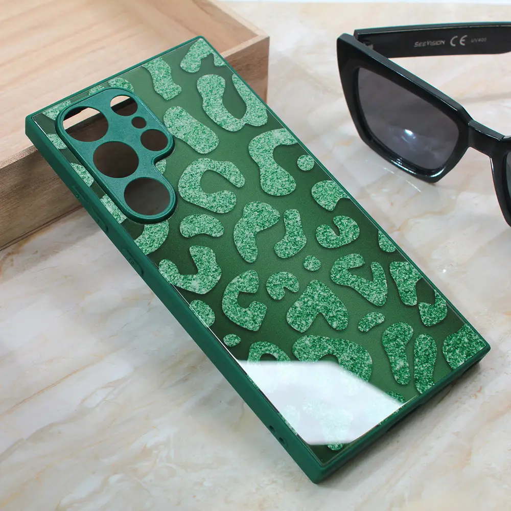 Torbica Shiny Glass za Samsung S928B Galaxy S24 Ultra Zelena