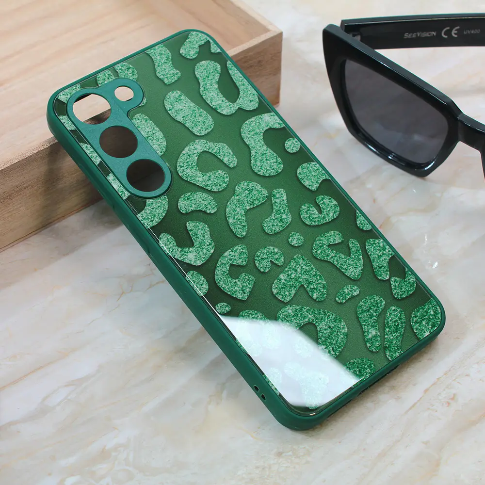 Torbica Shiny Glass za Samsung S911B Galaxy S23 Zelena