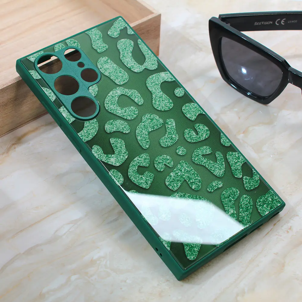 Torbica Shiny Glass za Samsung S918B Galaxy S23 Ultra Zelena