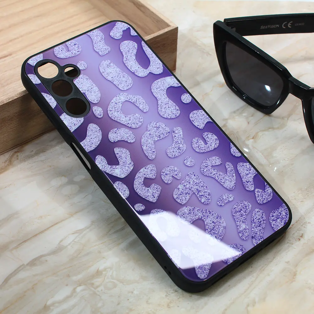 Torbica Shiny Glass za Samsung A245F Galaxy A24 4G Ljubicasta
