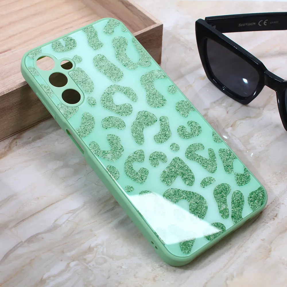Torbica Shiny Glass za Samsung A245F Galaxy A24 4G Svetlo Zelena