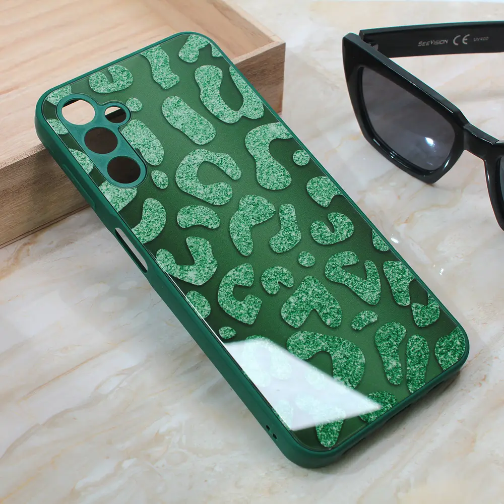 Torbica Shiny Glass za Samsung A245F Galaxy A24 4G Zelena