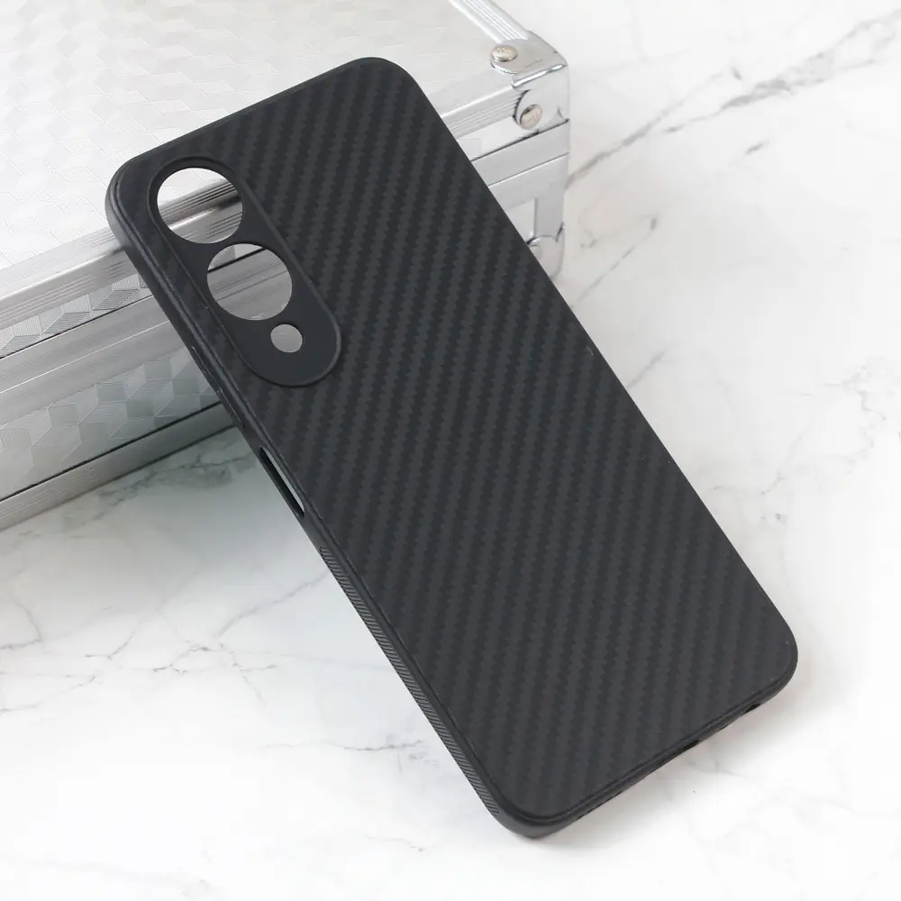 Torbica Carbon Fiber za Vivo Y17S Crna