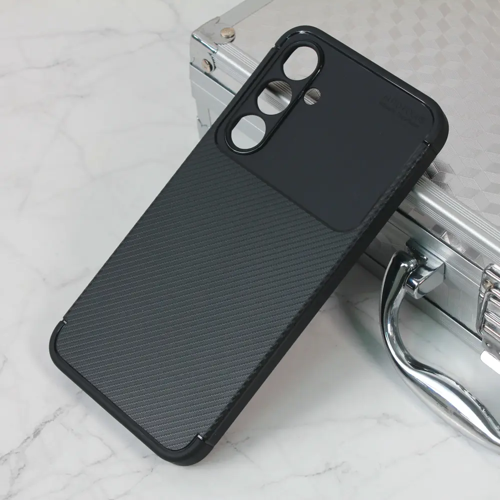 Torbica Defender Carbon za Samsung A356B Galaxy A35 5G Crna