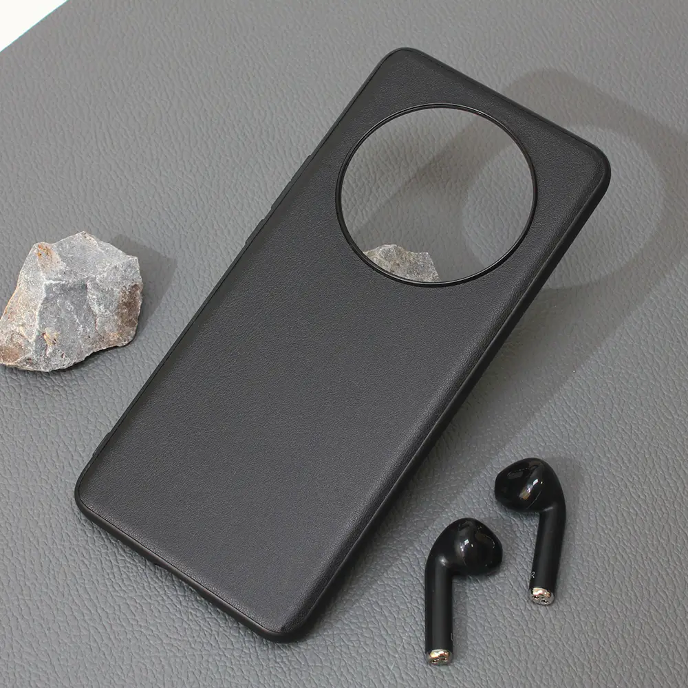 Torbica Leather za Honor Magic 6 Lite Crna