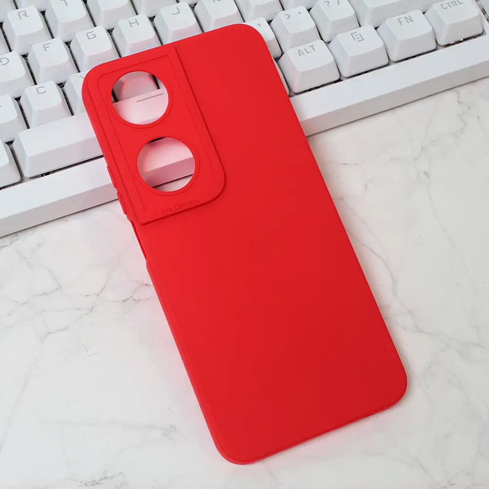 Torbica Silikon Pro Camera za Honor X7B Crvena