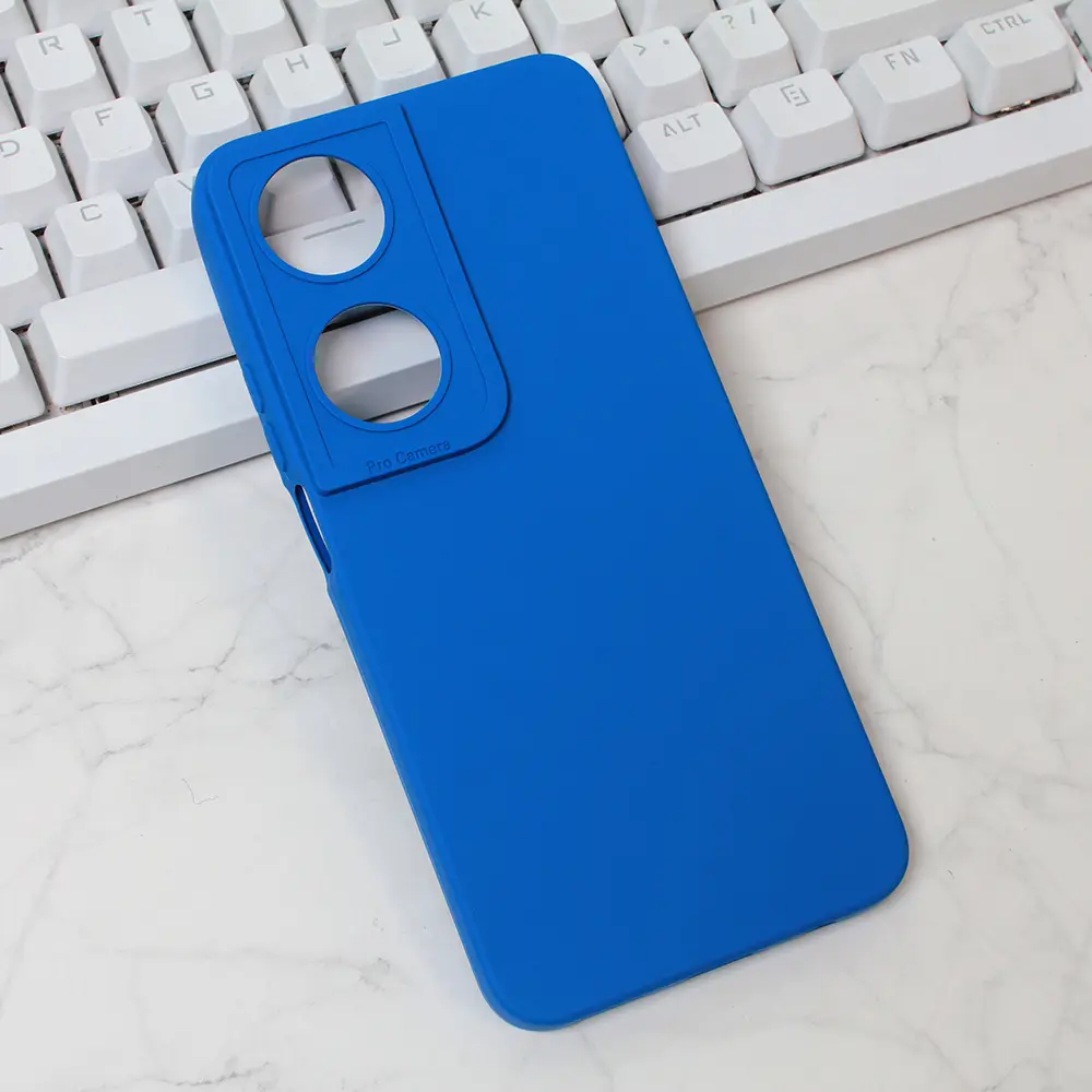 Torbica Silikon Pro Camera za Honor X7B Plava