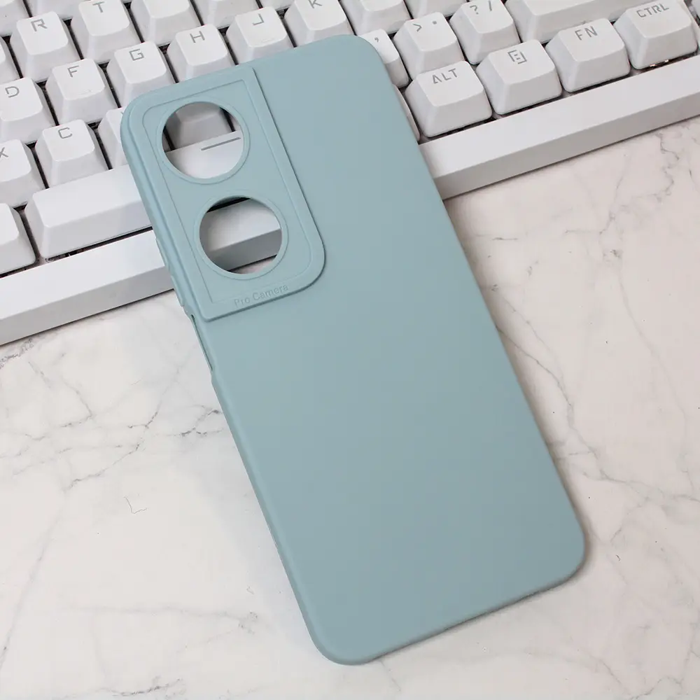 Torbica Silikon Pro Camera za Honor X7B Svetlo Plava