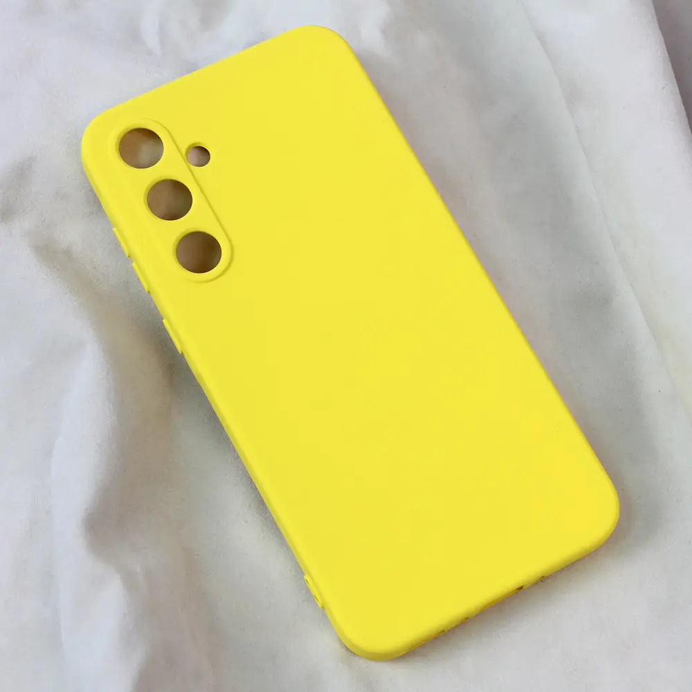 Torbica Teracell Soft Velvet za Samsung A356B Galaxy A35 5G Zuta