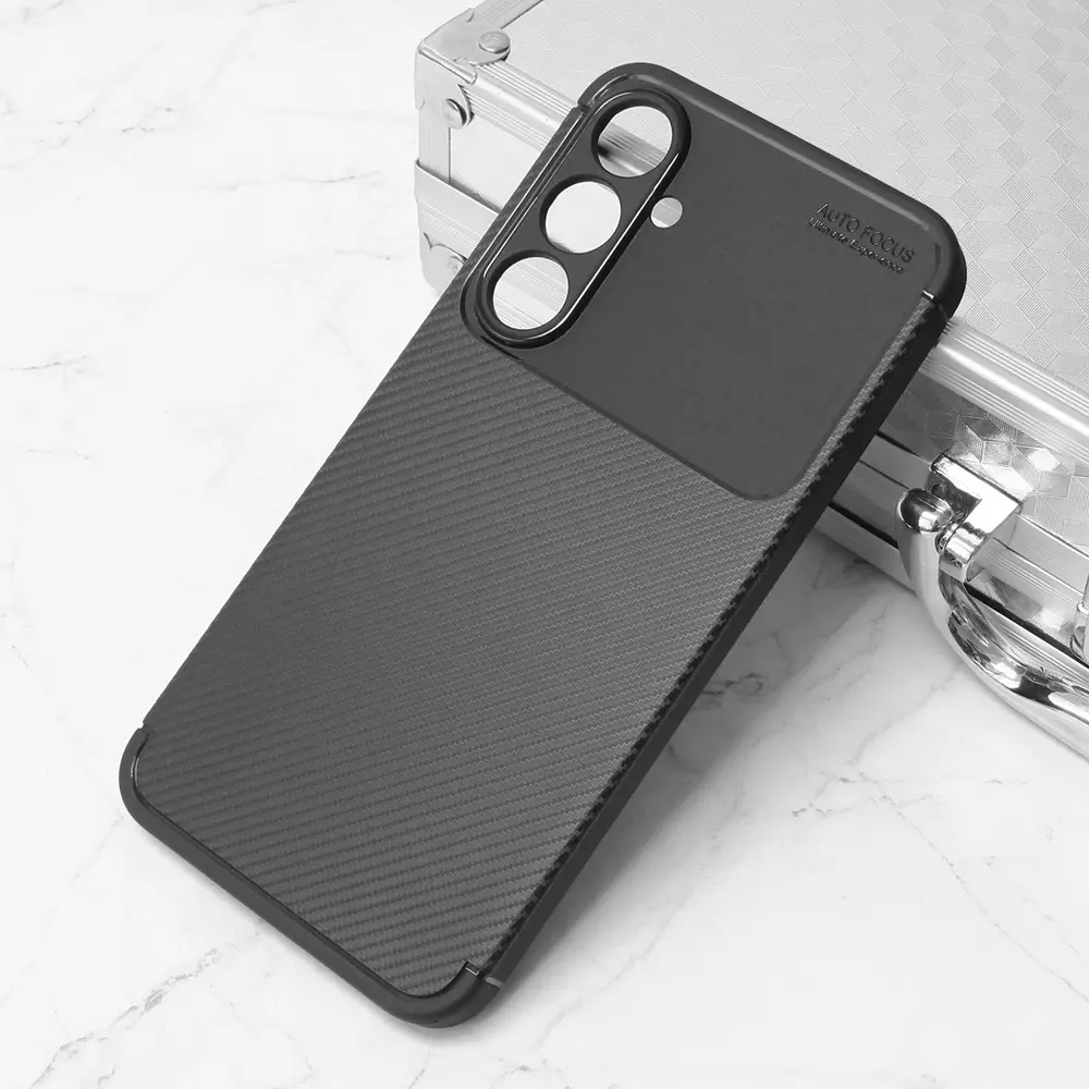 Torbica Defender Carbon za Samsung A556B Galaxy A55 5G Crna