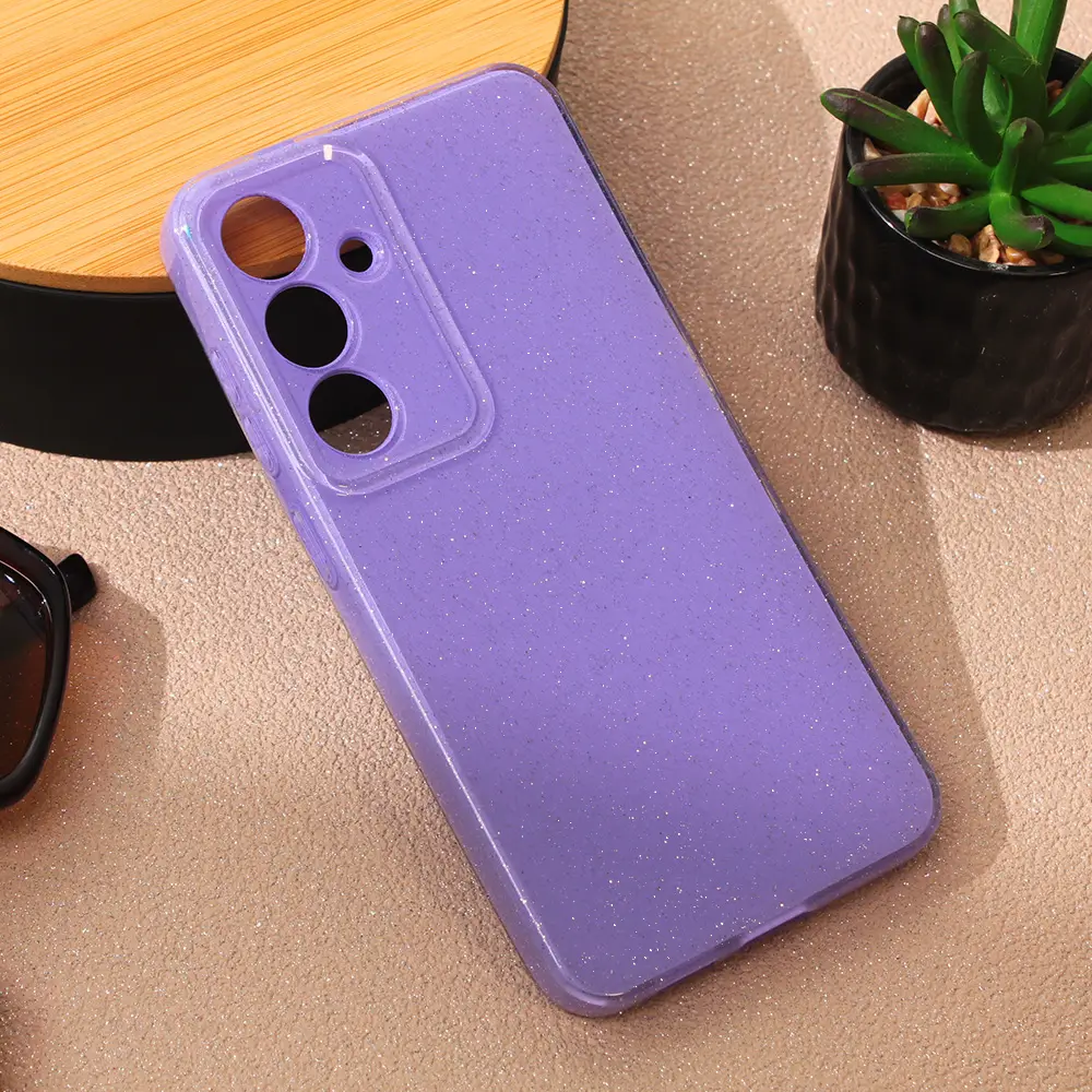 Torbica Sparkle Dust za Samsung S921B Galaxy S24 Ljubicasta