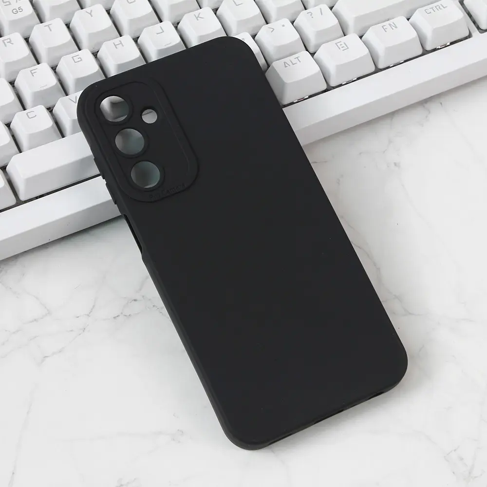 Torbica Silikon Pro Camera za Samsung A256B Galaxy A25 Crna