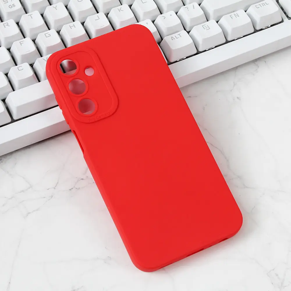 Torbica Silikon Pro Camera za Samsung A256B Galaxy A25 Crvena
