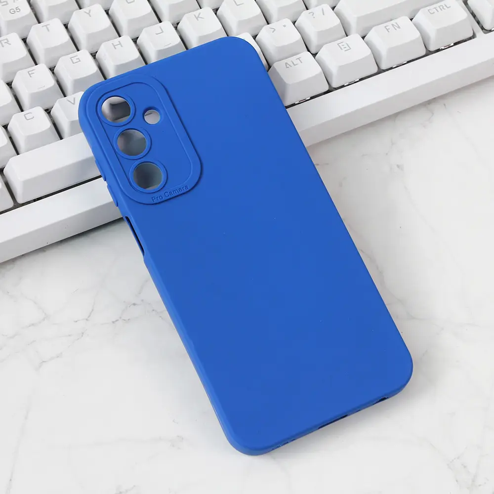 Torbica Silikon Pro Camera za Samsung A256B Galaxy A25 Plava