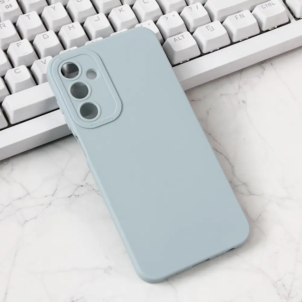 Torbica Silikon Pro Camera za Samsung A256B Galaxy A25 Svetlo Plava