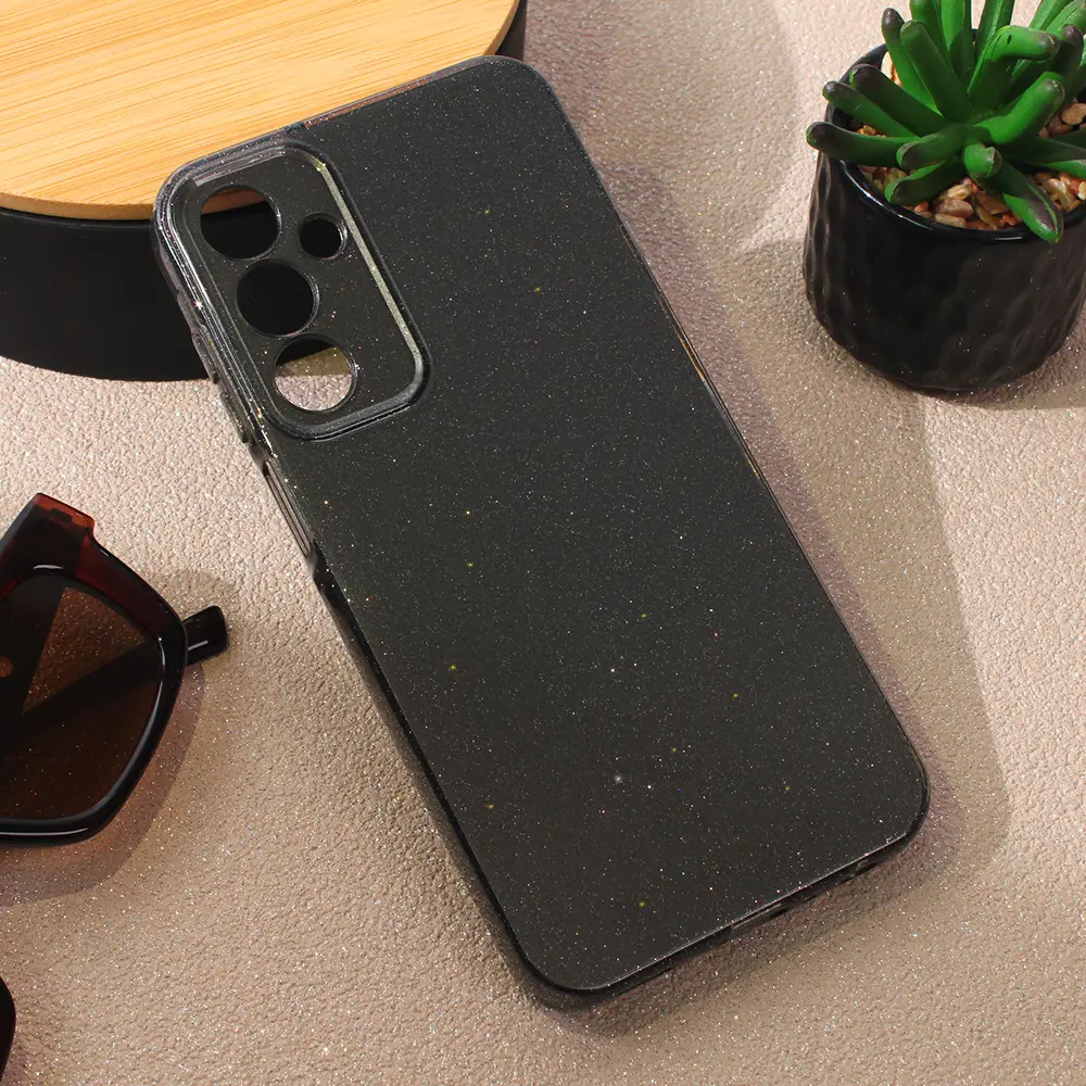 Torbica Sparkle Dust za Samsung A256B Galaxy A25 5G Srebrna