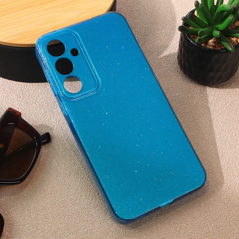 Torbica Sparkle Dust za Samsung A356B Galaxy A35 5G Svetlo Plava
