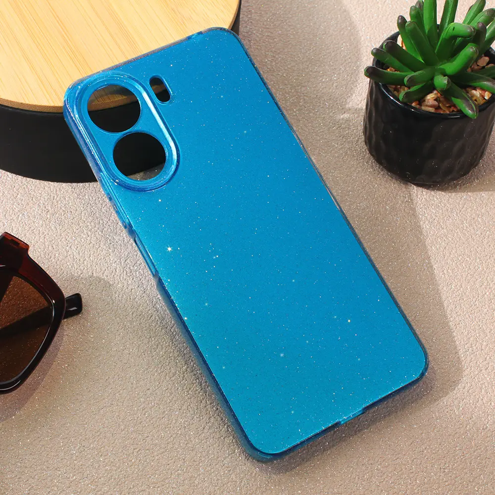 Torbica Sparkle Dust za Xiaomi Redmi 13C Svetlo Plava