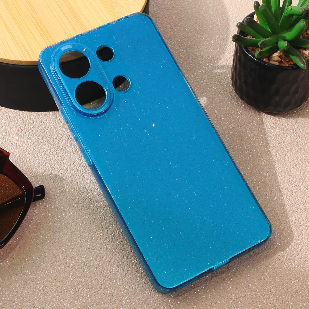 Torbica Sparkle Dust za Xiaomi Redmi Note 13 4G Svetlo Plava
