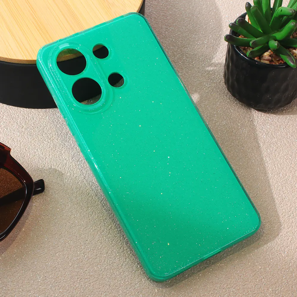 Torbica Sparkle Dust za Xiaomi Redmi Note 13 4G Zelena