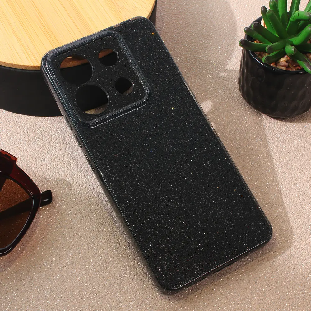 Torbica Sparkle Dust za Xiaomi Redmi Note 13 Pro 5G Crna