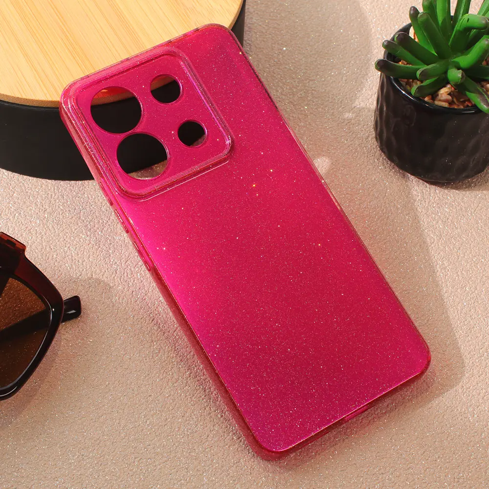 Torbica Sparkle Dust za Xiaomi Redmi Note 13 Pro 5G Bordo