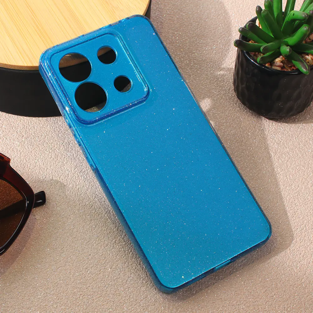 Torbica Sparkle Dust za Xiaomi Redmi Note 13 Pro 5G Svetlo Plava