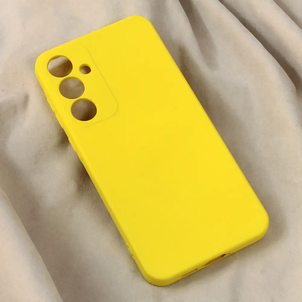 Torbica Teracell Soft Velvet za Samsung A556B Galaxy A55 5G Zuta
