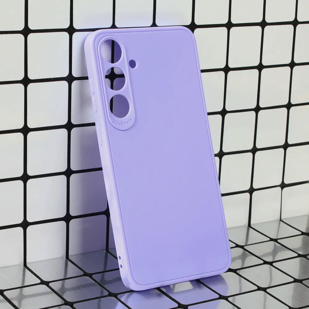 Torbica 3D Camera za Samsung S926B Galaxy S24 Plus Ljubicasta