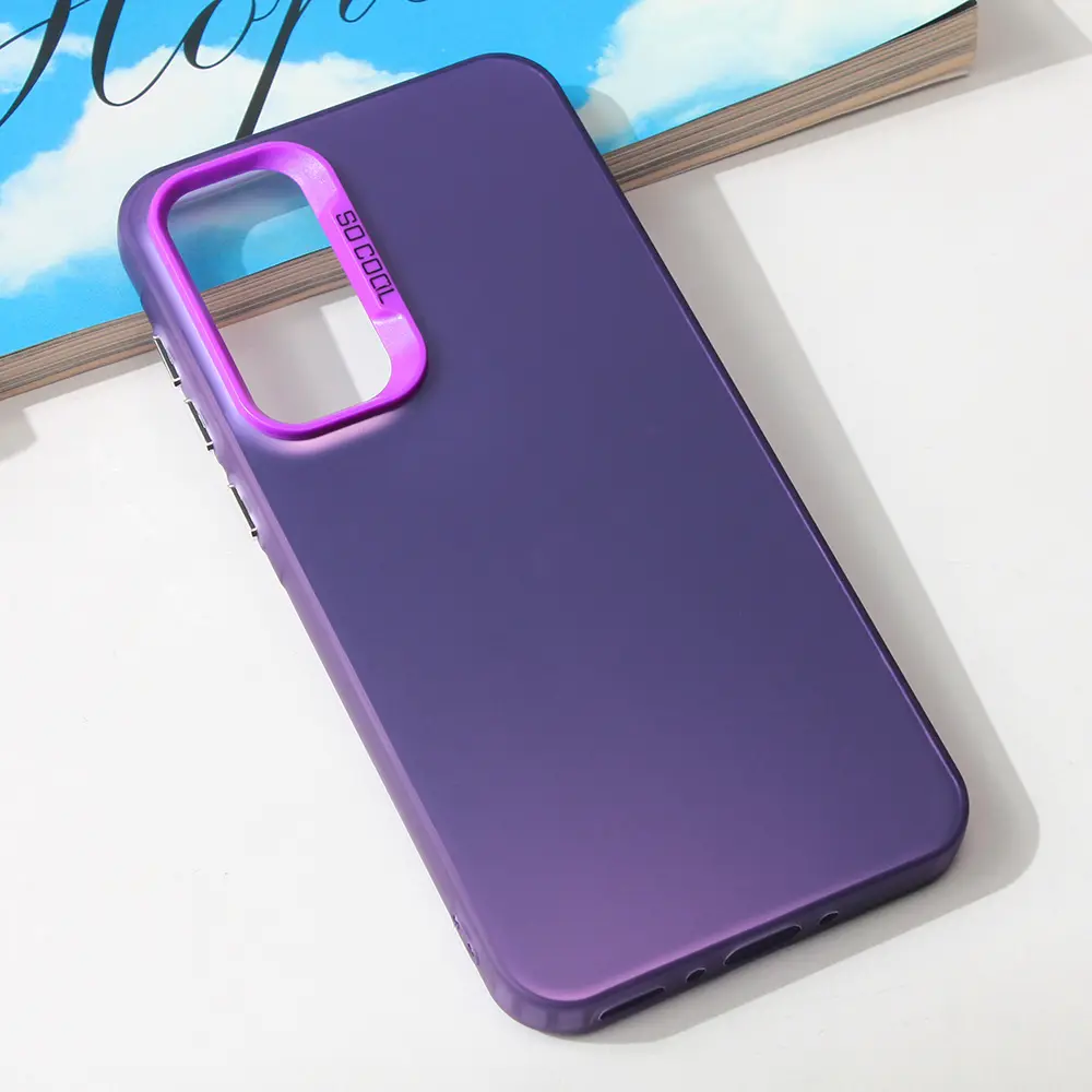 Torbica Clear za Samsung A356B Galaxy A35 5G Ljubicasta