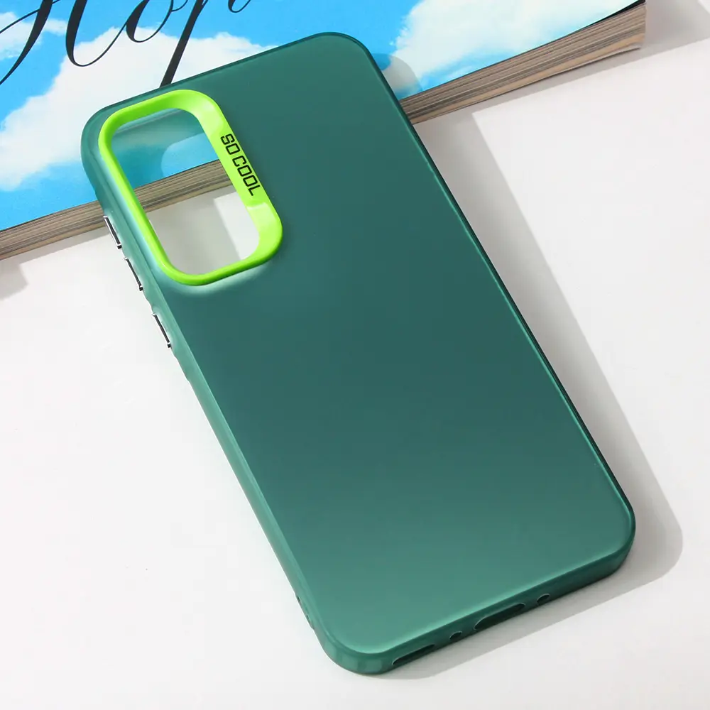 Torbica Clear za Samsung A356B Galaxy A35 5G Zelena