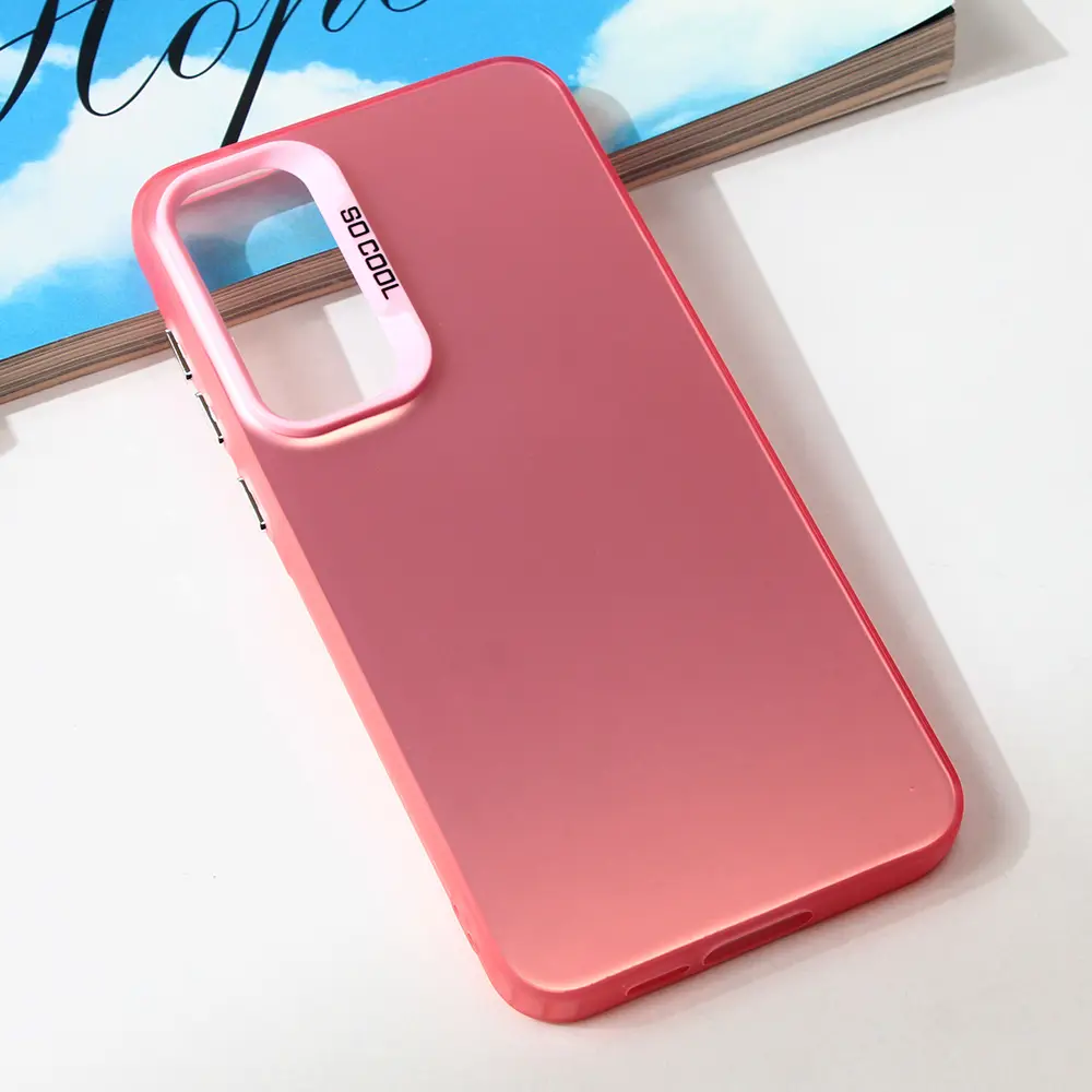 Torbica Clear za Samsung A556B Galaxy A55 5G Roza
