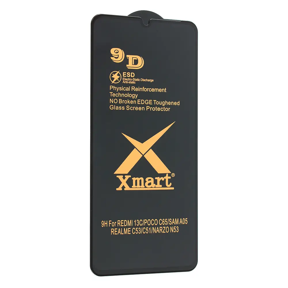 Zastitno Staklo Tempered Glass X Mart 9D za Samsung A055F Galaxy A05 Crni