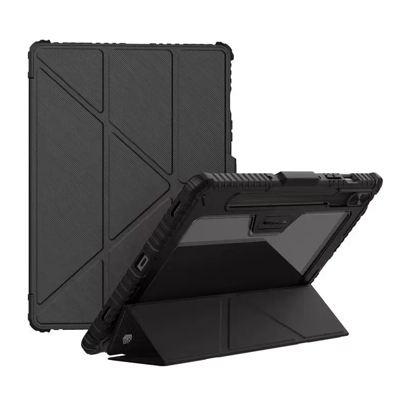 Torbica Nillkin Bumper Leather Pro za Samsung X710 Galaxy Tab S9 Crna